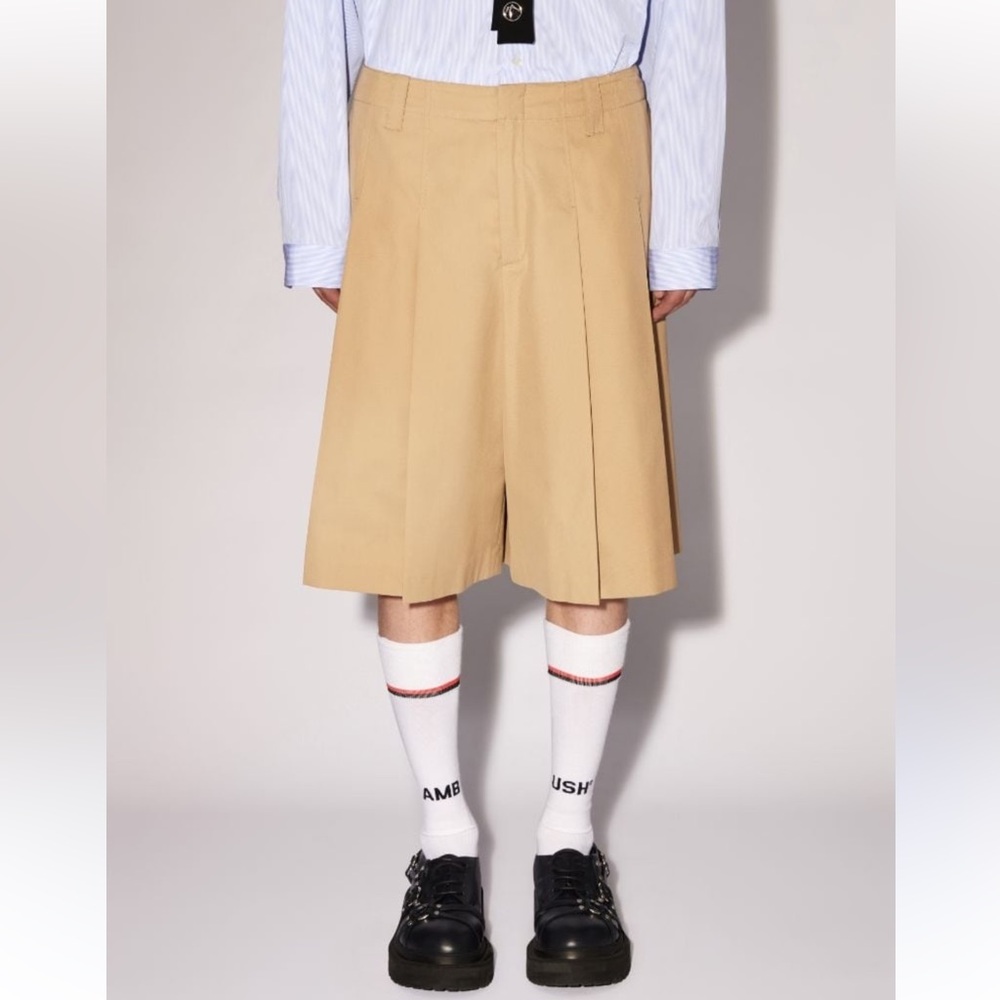 Ambush! Classic Tan Men's Flat Front Shorts